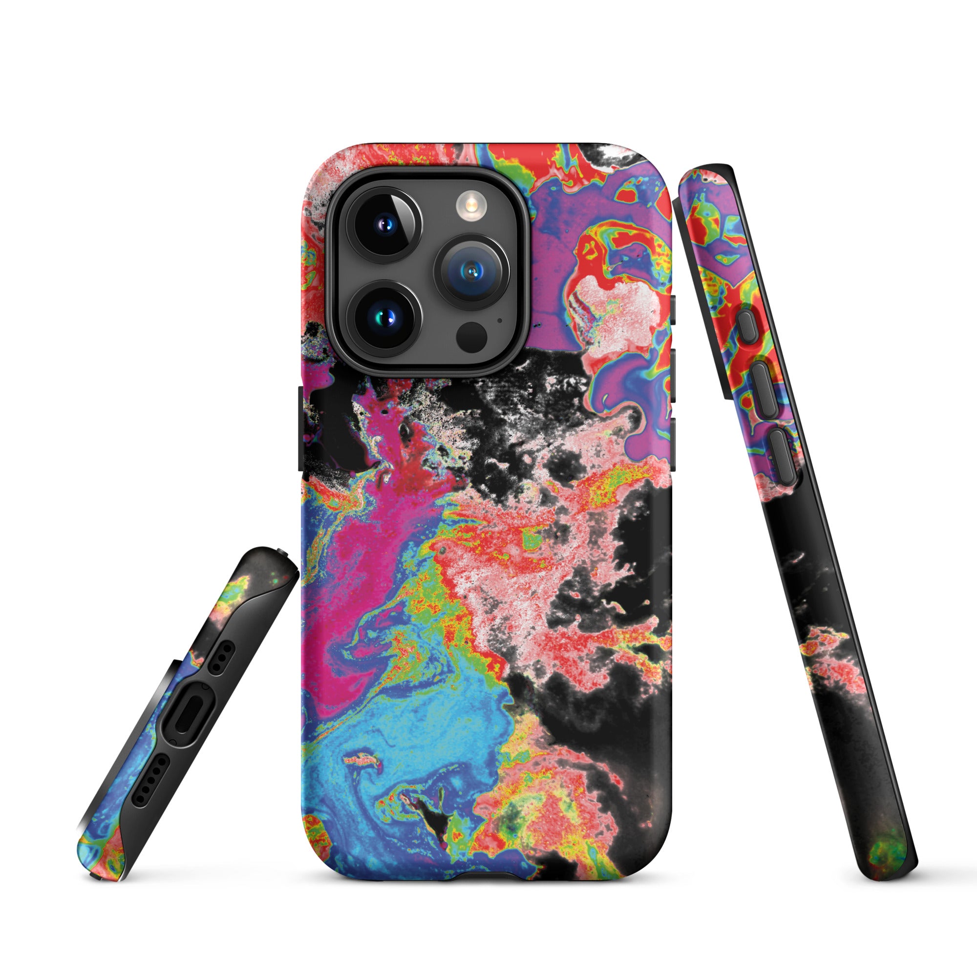 Colorful Abstract Art Tough iPhone Case