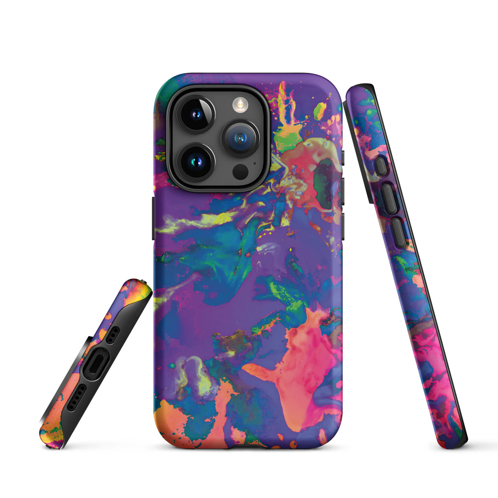 Pastel Abstract Art Tough iPhone Case