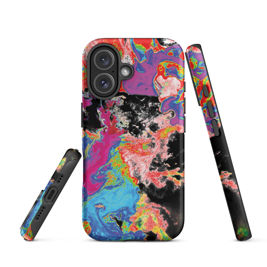 Colorful Abstract Art Tough iPhone Case