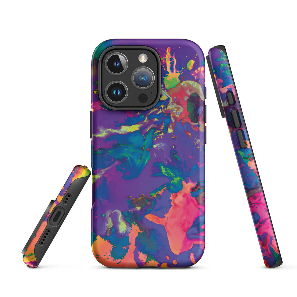 Pastel Abstract Art Tough iPhone Case