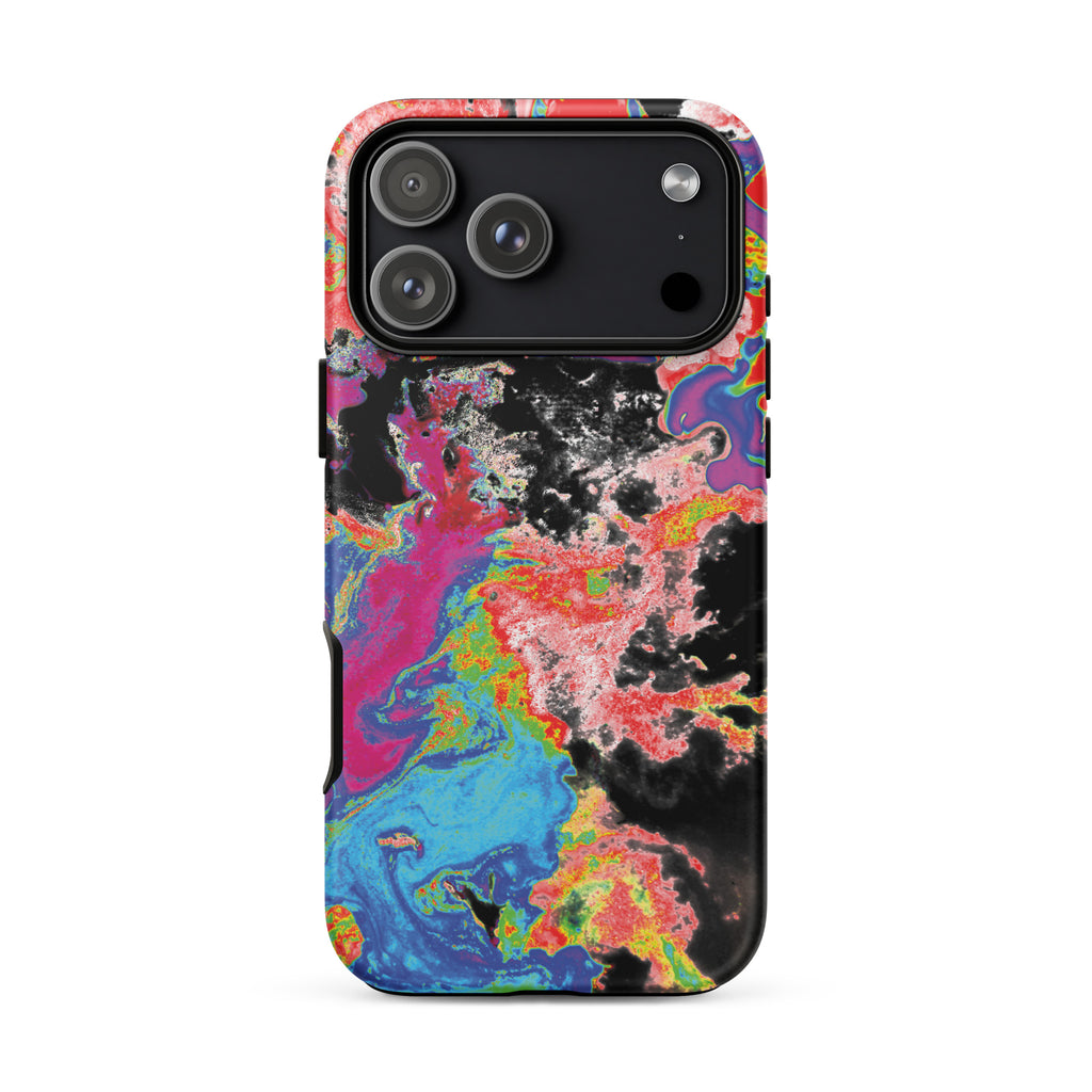 Colorful Abstract Art Tough iPhone Case
