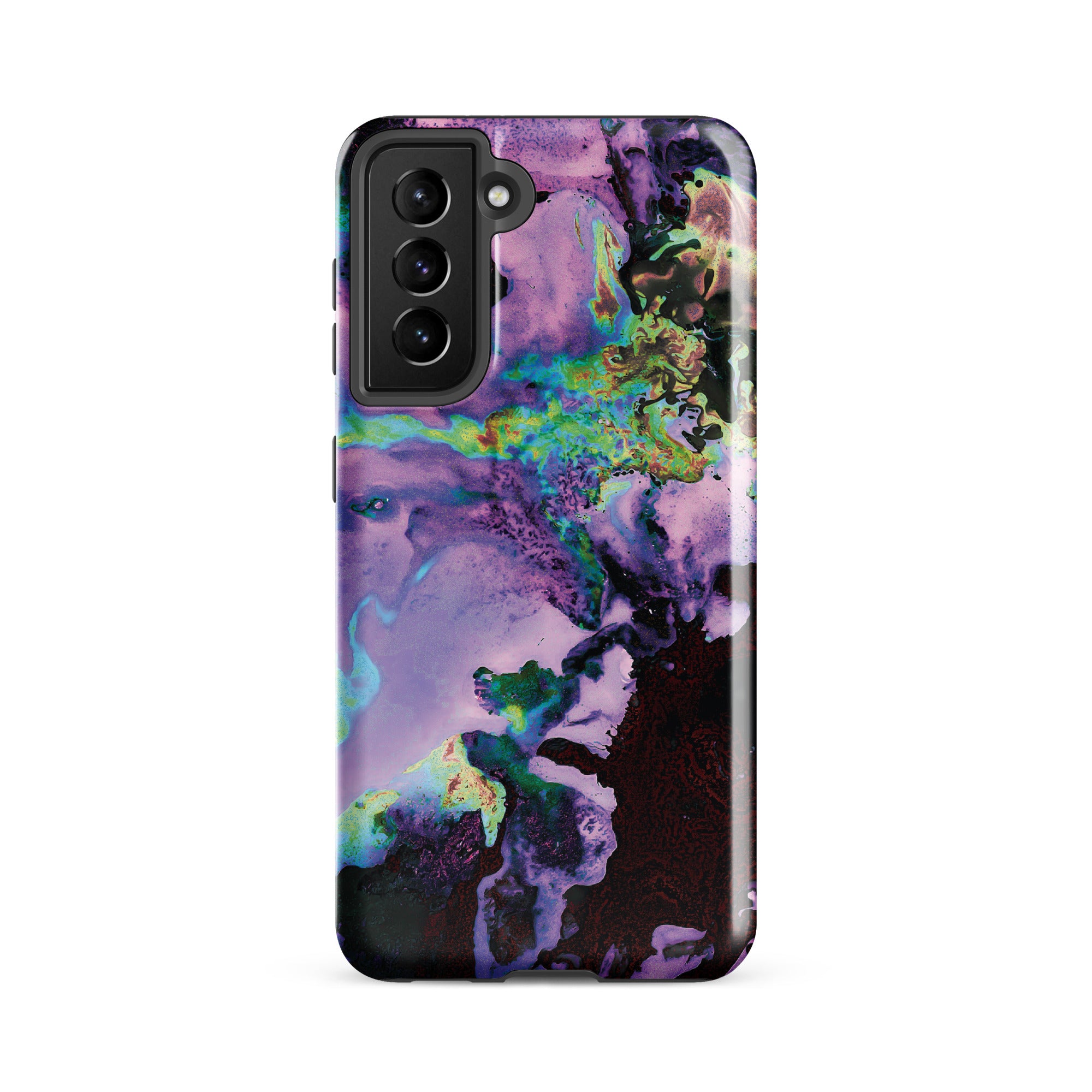 Lavender Abstract Art Tough Samsung Galaxy Case