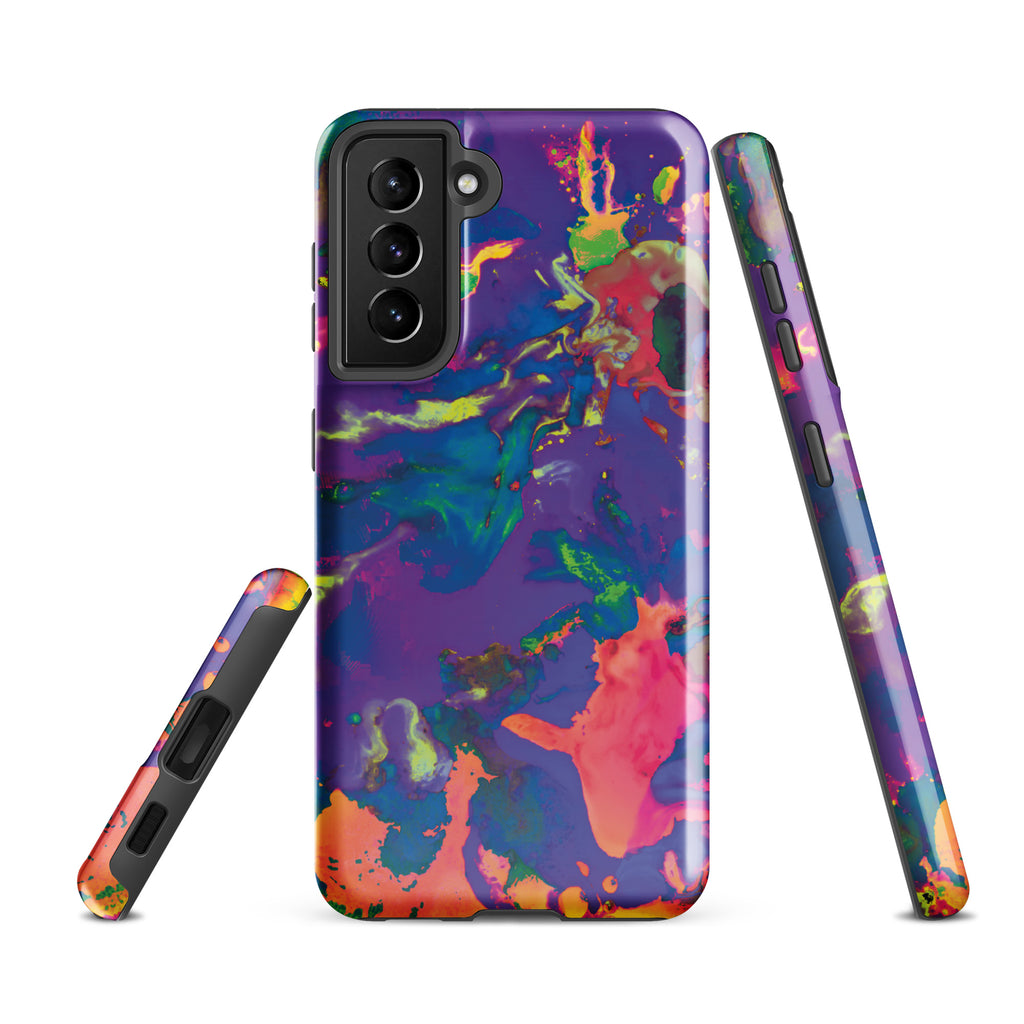 Pastel Abstract Art Samsung Galaxy Case