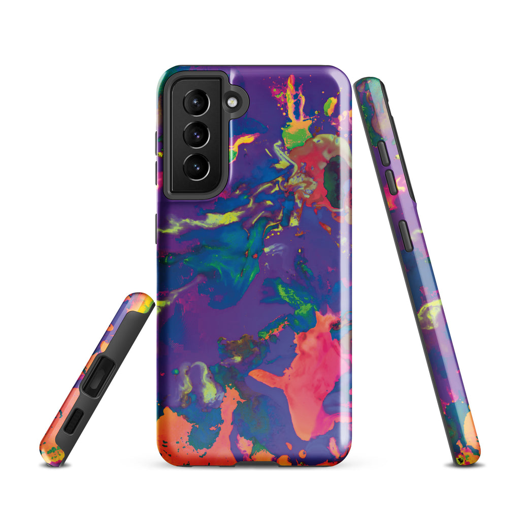 Pastel Abstract Art Samsung Galaxy Case