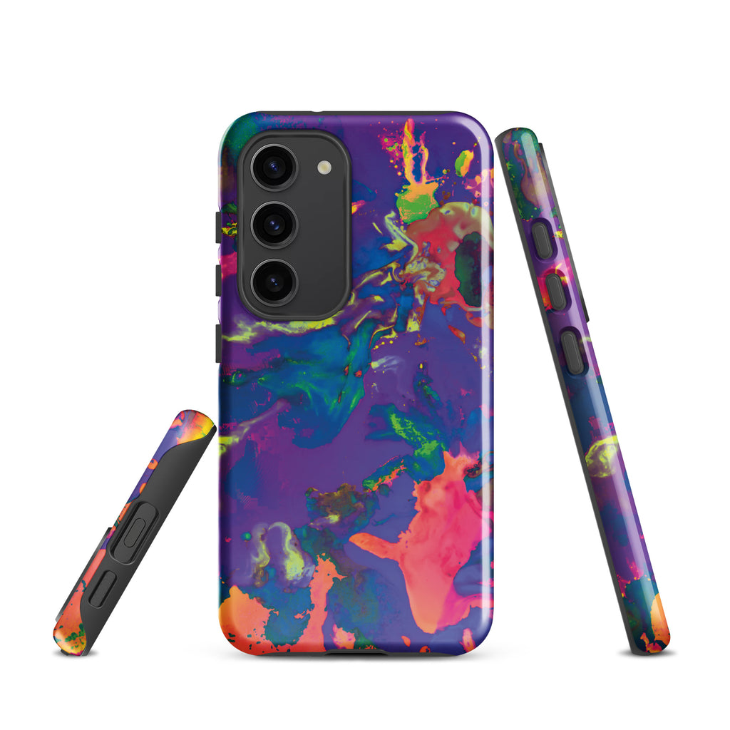 Pastel Abstract Art Samsung Galaxy Case