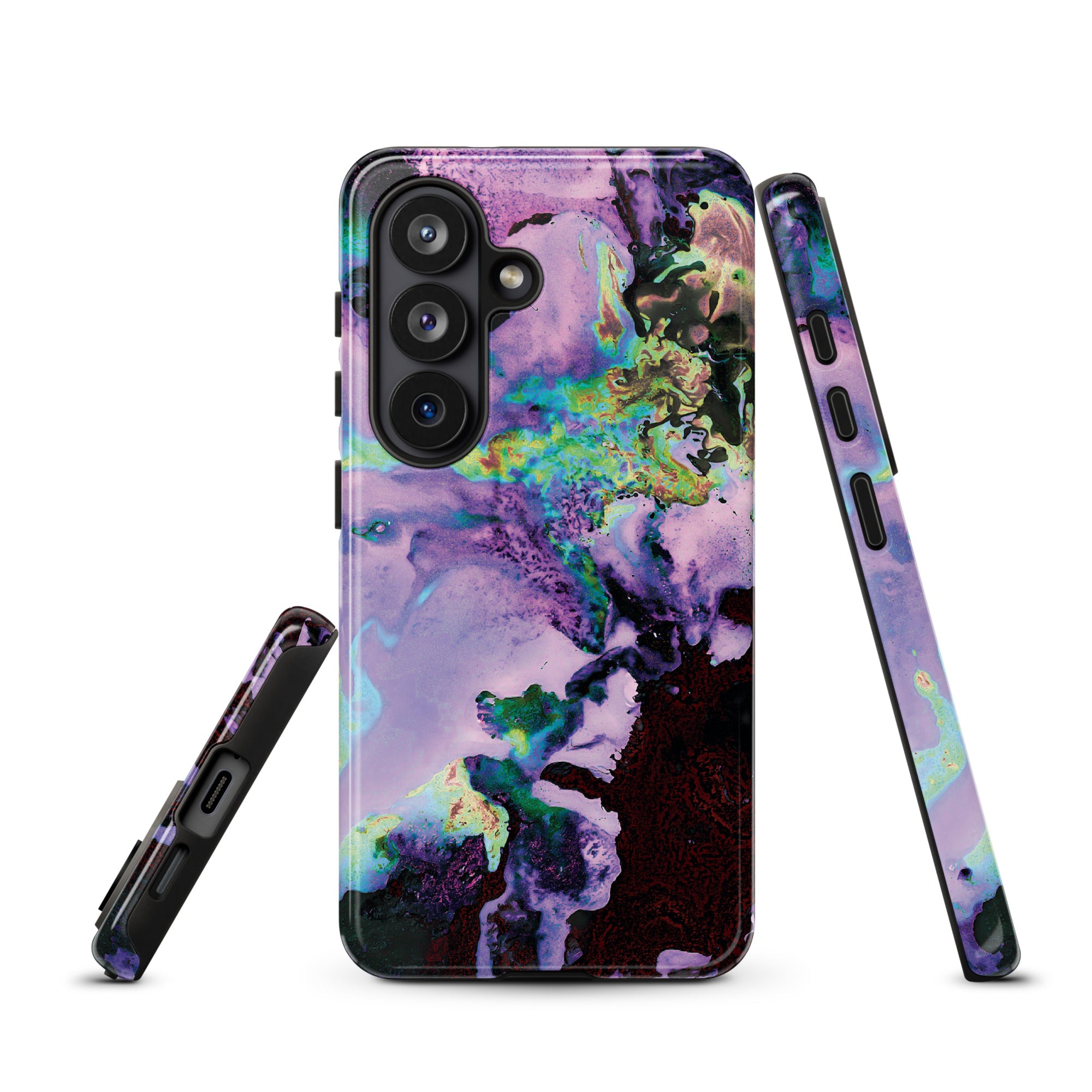 Lavender Abstract Art Tough Samsung Galaxy Case