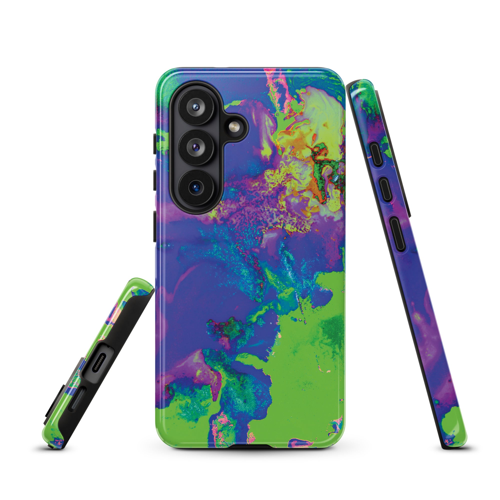 Neon Abstract Art Tough Samsung Galaxy Case