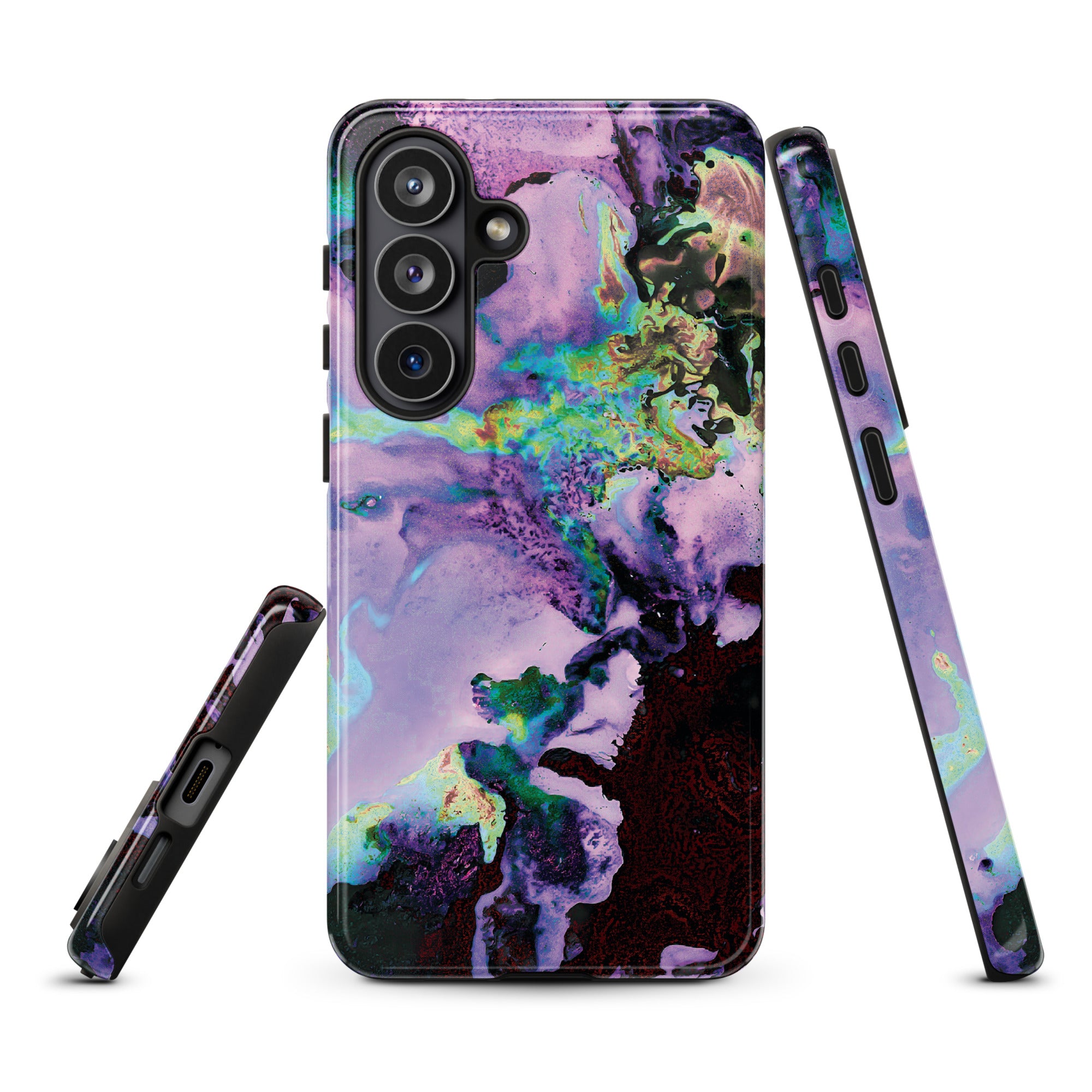 Lavender Abstract Art Tough Samsung Galaxy Case