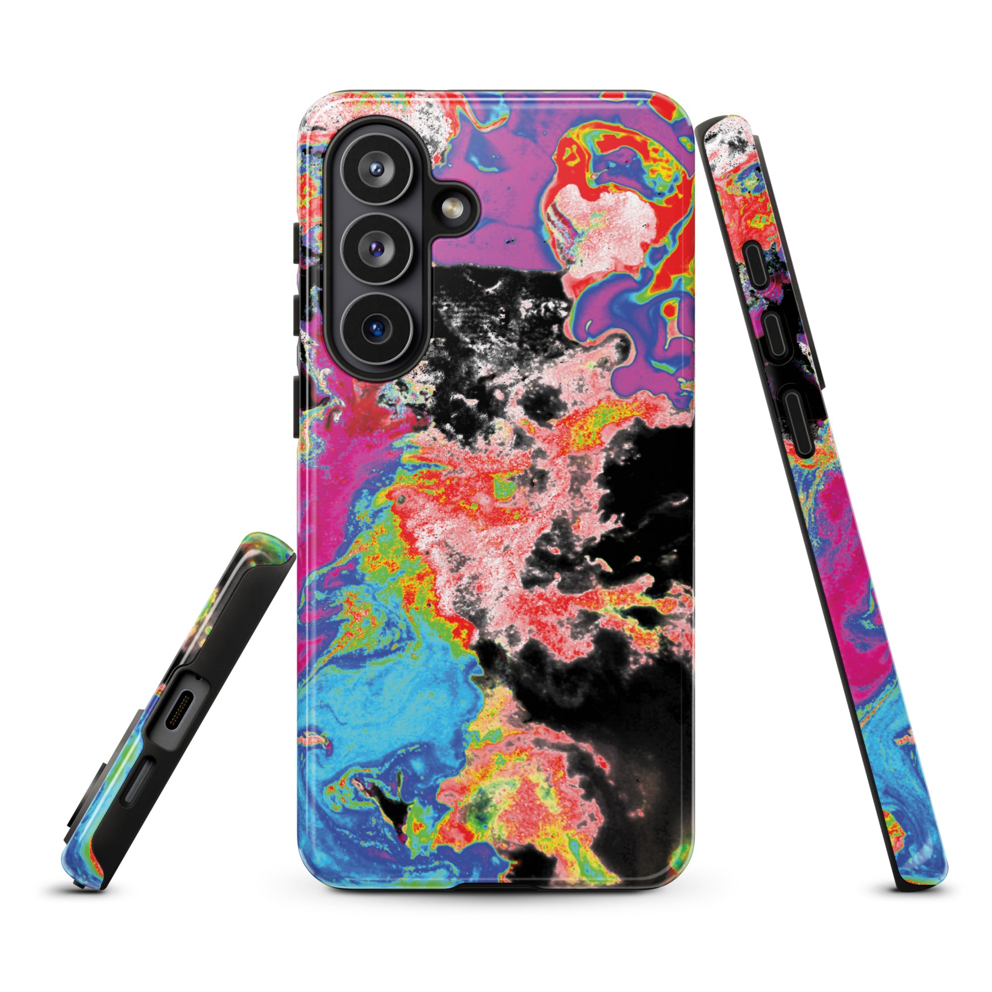 Neon Abstract Art Colorful Samsung Galaxy Case