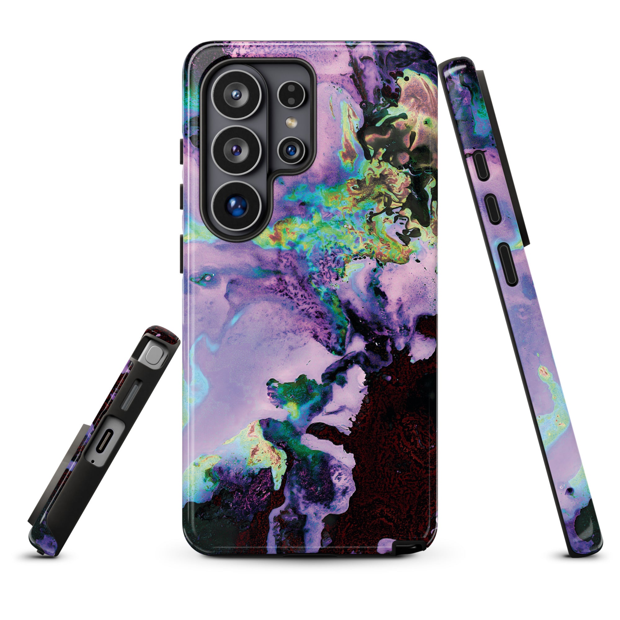 Lavender Abstract Art Tough Samsung Galaxy Case