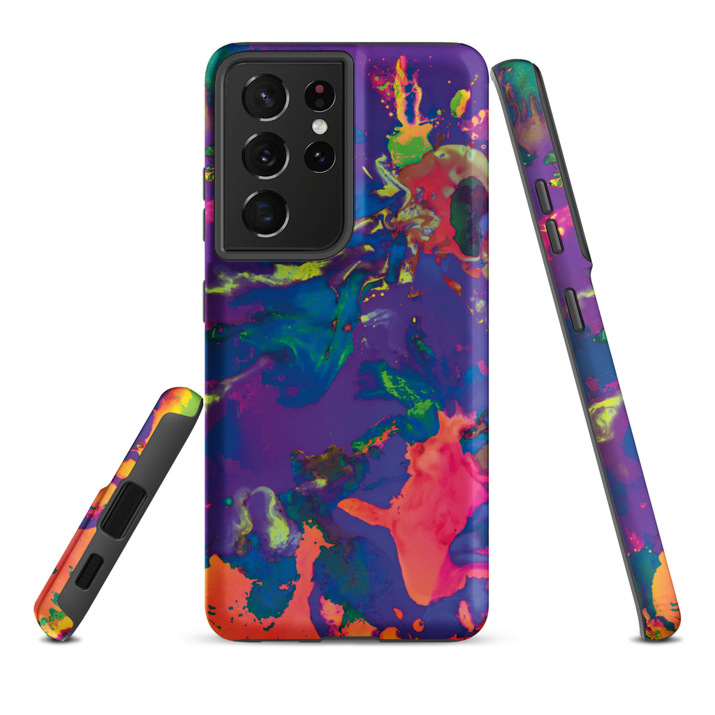 Pastel Abstract Art Samsung Galaxy Case